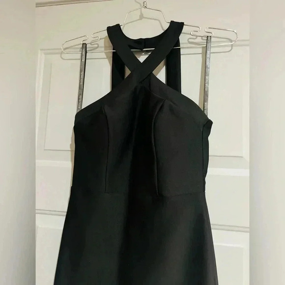 Bisou Bisou Michelle bohbot Black Sleeveless Dress in size 4 like new condition - Picture 6 of 8